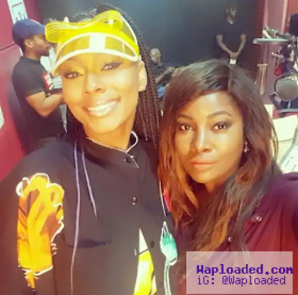 Photos: International RnB Star Keri Hilson is back in Nigeria